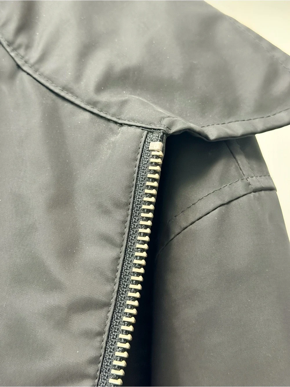 Men's Classic Harrington Bomber Zip-Front Rain Jacket